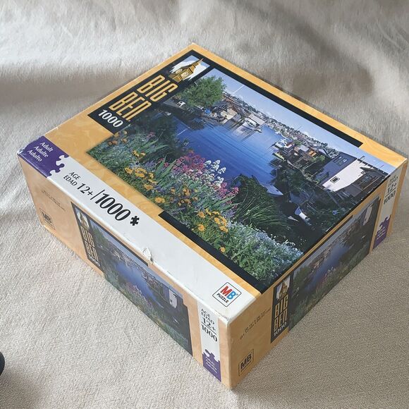 Big Ben 1000 piece jigsaw puzzle "Seattle Washington" 2009 NIB - Picture 4 of 4